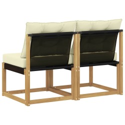 2 Pièce Sofa de milieu extérieur 639301639301