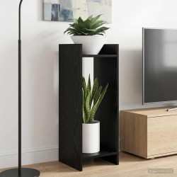 Support de Plante Chêne Noir 30 x 30 x 80 cm Bois d’ingénierie 639303639303