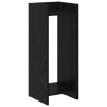 Support de Plante Chêne Noir 30 x 30 x 80 cm Bois d’ingénierie 639303639303