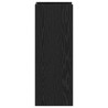Support de Plante Chêne Noir 30 x 30 x 80 cm Bois d’ingénierie 639303639303