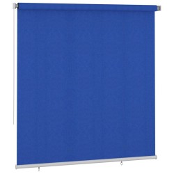 Store roulant d'extérieur 225 (l) x 230 (H) cm bleu HDPE 639334639334