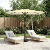 Parasol de jardin avec lumières LED et base 200 x 300 cm 639349639349