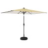 Parasol de jardin avec lumières LED et base 200 x 300 cm 639349639349
