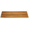 Dessus de table 90x80x2,5 cm bord vivant bois massif manguier 639350639350