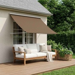 Auvent Taupe 300 x 150 cm 639359639359