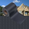 Tans de jardin pour l'intimité 2 pcs Gris foncé 35 x 0,19 m PVC 639364639364