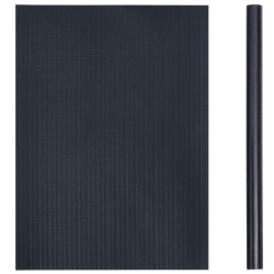 Tans de jardin pour l'intimité 2 pcs Gris foncé 35 x 0,19 m PVC 639364639364
