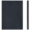Tans de jardin pour l'intimité 2 pcs Gris foncé 35 x 0,19 m PVC 639364639364