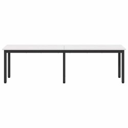 banc Blanc 160 x 35 x 45 cm Bois de pin massif 639374639374