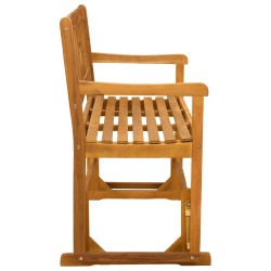 Banc à bascule de jardin Naturel 110 x 59 x 97 cm 639376639376