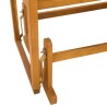 Banc à bascule de jardin Naturel 110 x 59 x 97 cm 639376639376
