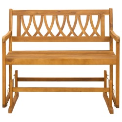 Banc à bascule de jardin Naturel 110 x 59 x 97 cm 639379639379
