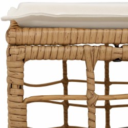 Pouf de Jardin Naturel polyrotin 639430639430