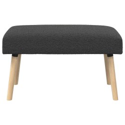 banc Uni Gris foncé 80 x 40 x 46 cm Bouclé 639431639431