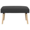 banc Uni Gris foncé 80 x 40 x 46 cm Bouclé 639431639431