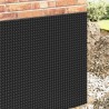 Feuille de drainage nervurée Noir 0,5 x 20 m HDPE 639443639443