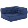 Unité de canapé modulaire 3 pcs Indigo 140 x 70 x 36 cm Tissu 639446639446