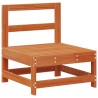 Unité de canapé sectionnel Brun Ciré 252 x 62 x 70,5 cm 639447639447