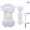 Filet pour chat transparent en nylon 12 x 3 m 639461639461