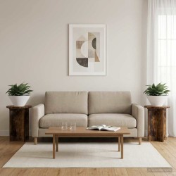 Support de Plante 2 pcs Chêne fumé Ø29,5 x 40 cm 639499639499