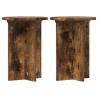 Support de Plante 2 pcs Chêne fumé Ø29,5 x 40 cm 639499639499