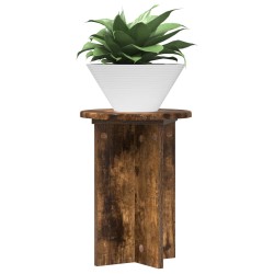 Support de Plante 2 pcs Chêne fumé Ø29,5 x 40 cm 639499639499