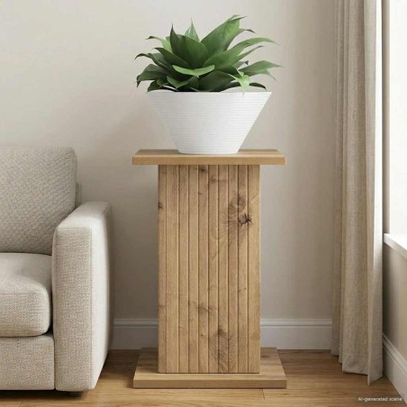Support de Plante Chêne artisanal 30,5 x 30 x 43 cm 639500639500