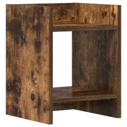 Support de Plante Chêne Fumé 30 x 30 x 40 cm Bois d’ingénierie 639502639502