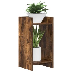 Support de Plante Chêne Fumé 30 x 30 x 60 cm Bois d’ingénierie 639504639504