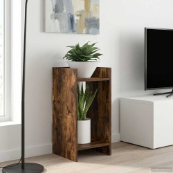 Support de Plante Chêne Fumé 30 x 30 x 60 cm Bois d’ingénierie 639504639504