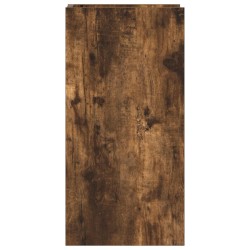 Support de Plante Chêne Fumé 30 x 30 x 60 cm Bois d’ingénierie 639504639504