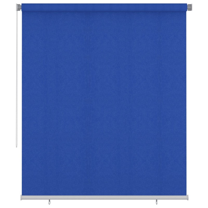 Store roulant d'extérieur 205 (l) x 230 (H) cm bleu HDPE 639508639508
