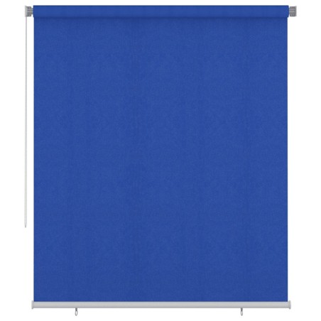 Store roulant d'extérieur 205 (l) x 230 (H) cm bleu HDPE 639508639508