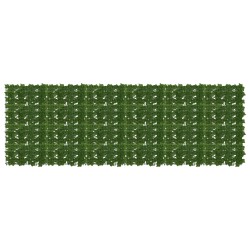 Écran de balcon avec feuilles Vert 300 x 100 cm 639513639513