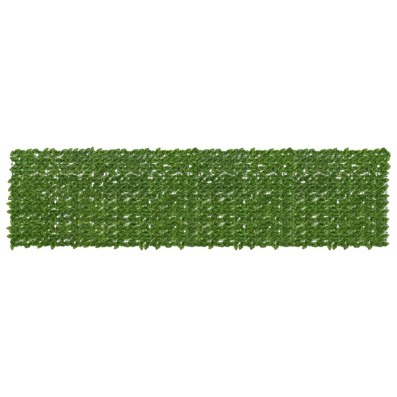 Écran de balcon avec feuilles Vert et jaune 400 x 100 cm 639515639515