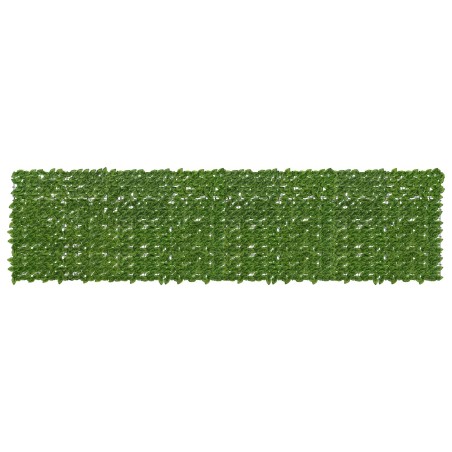 Écran de balcon avec feuilles Vert et jaune 400 x 100 cm 639515639515