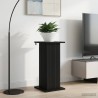 Support de Plante Noir 30,5 x 30 x 60,5 cm Bois d'ingénierie 639521639521