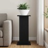 Support de Plante Noir 30,5 x 30 x 60,5 cm Bois d'ingénierie 639521639521