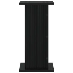 Support de Plante Noir 30,5 x 30 x 60,5 cm Bois d'ingénierie 639521639521