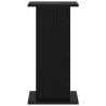 Support de Plante Noir 30,5 x 30 x 60,5 cm Bois d'ingénierie 639521639521