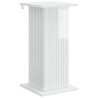 Support de Plante Blanc brillant 30,5 x 30 x 60,5 cm 639522639522