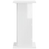Support de Plante Blanc brillant 30,5 x 30 x 60,5 cm 639522639522