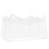 Filet Anti-Moustiques de Jardin 156 Maille Blanc Polyester 639531639531