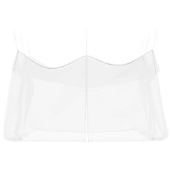 Filet Anti-Moustiques de Jardin 156 Maille Blanc Polyester 639531639531