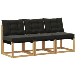 3 Pièce Sofa de milieu extérieur 639559639559