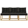 3 Pièce Sofa de milieu extérieur 639559639559