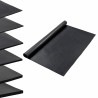 Tapis de sol Noir 1,2 x 2 m Caoutchouc 639560639560