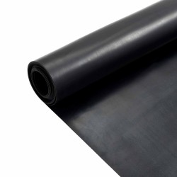 Tapis de sol Noir 1,2 x 2 m Caoutchouc 639560639560