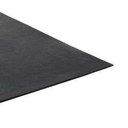 Tapis de sol Noir 1,2 x 2 m Caoutchouc 639560639560