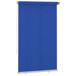 Store roulant d'extérieur 145 (l) x 230 (H) cm bleu HDPE 639561639561